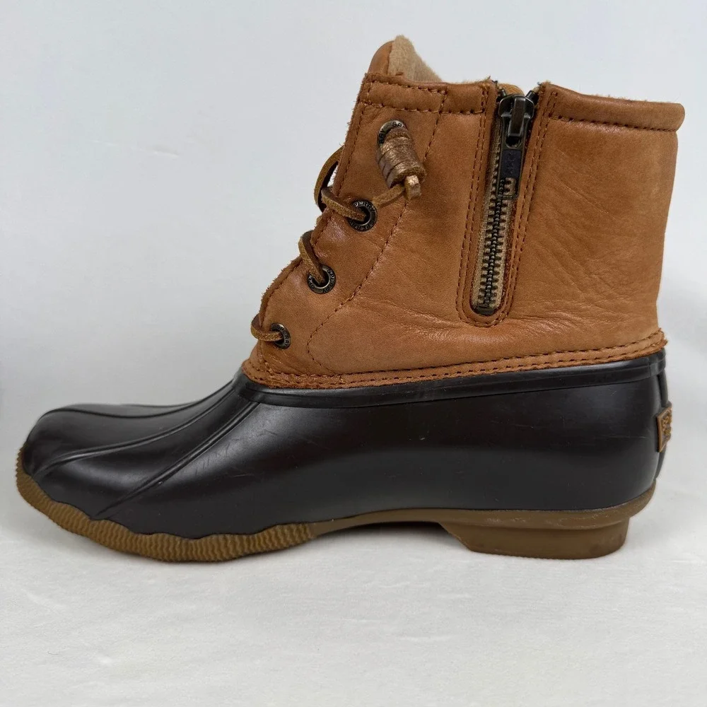 Sperry Saltwater Top Sider Womens Duck Boots Waterproof Snow 7.5